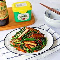 韭菜炒香干的做法图解12
