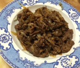 葱爆羊肉的做法