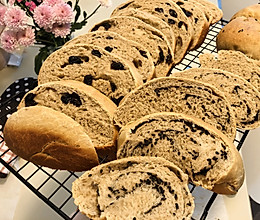 超柔超软—无糖粗粮吐司面包（一次发酵）的做法