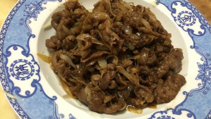葱爆羊肉