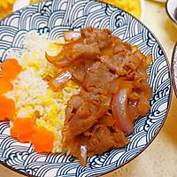 #圣迪乐鲜蛋杯复赛#牛肉饭的做法图解1