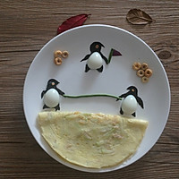 宝宝创意早餐之企鹅运动会的做法图解6