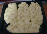 玉米芝麻辫子面包的做法图解11
