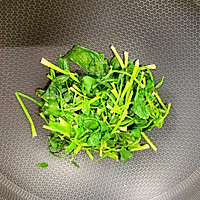 菠菜鸡蛋汤#鸡汁入家宴 感恩正当“食”#的做法图解4