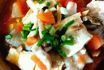 番茄豆腐鱼片汤的做法