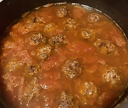 #轻食季怎么吃#蕃茄肉丸汤的做法