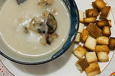 豆浆机版土豆蘑菇汤