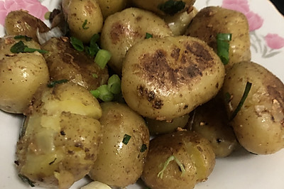 孜然香煎小土豆