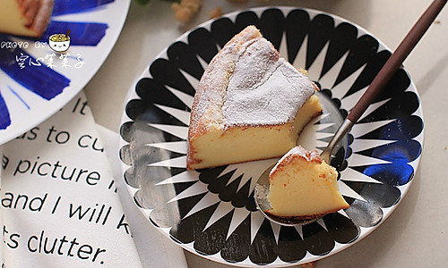 【白巧轻乳酪蛋糕】——网络神传的三材料蛋糕的做法