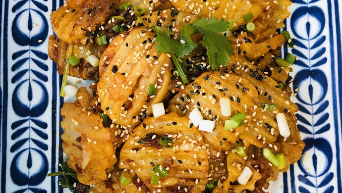 香煎土豆片