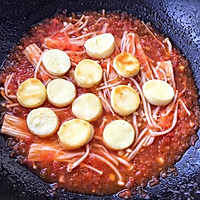 茄汁日本豆腐金针菇的做法图解12