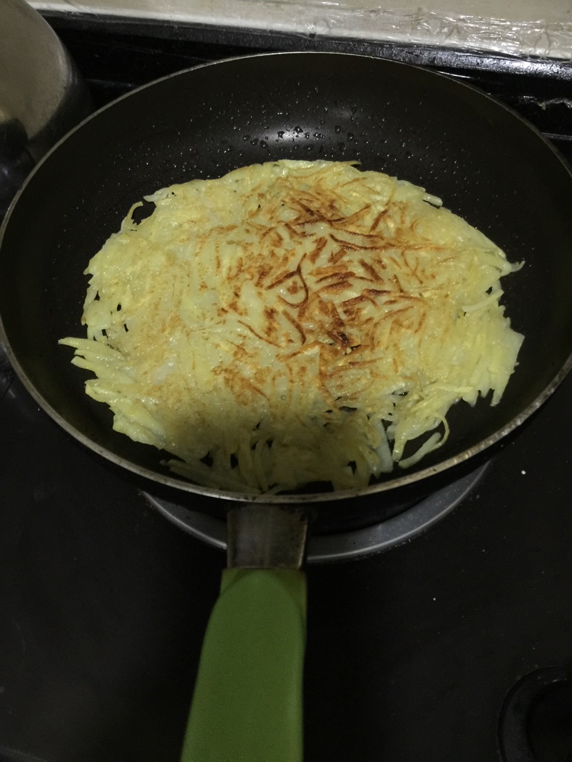 土豆丝饼的做法图解4