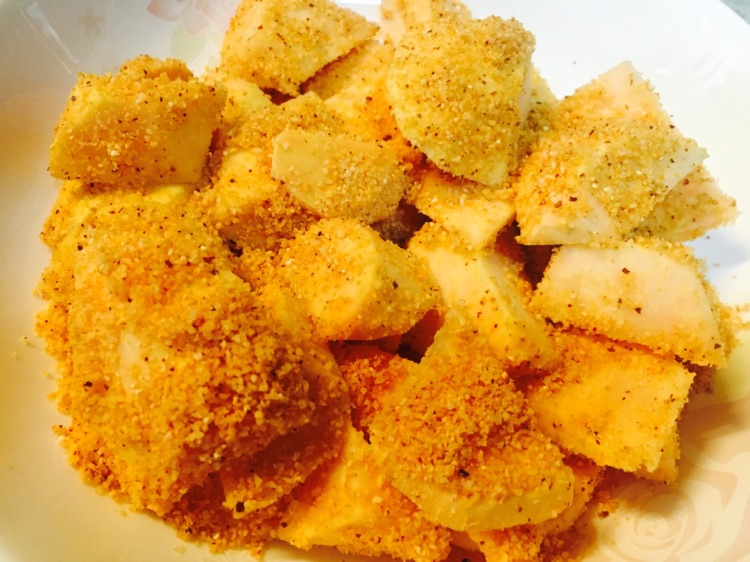 红薯粉蒸肉的做法图解3