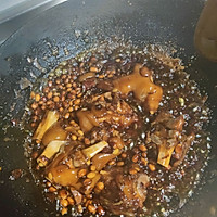 【家常菜】红烧黄豆猪脚，豆苗猪脚汤河粉的做法图解4