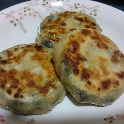 生煎葱油饼