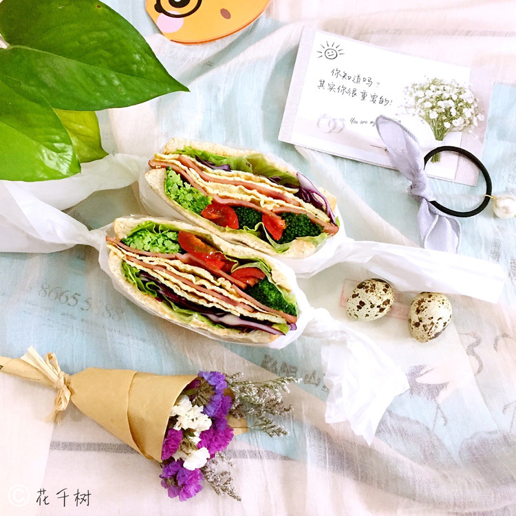 吐司火腿三明治的做法