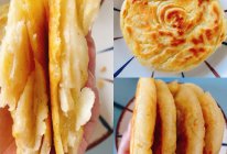 今天吃带油酥的多层葱油烧饼的做法