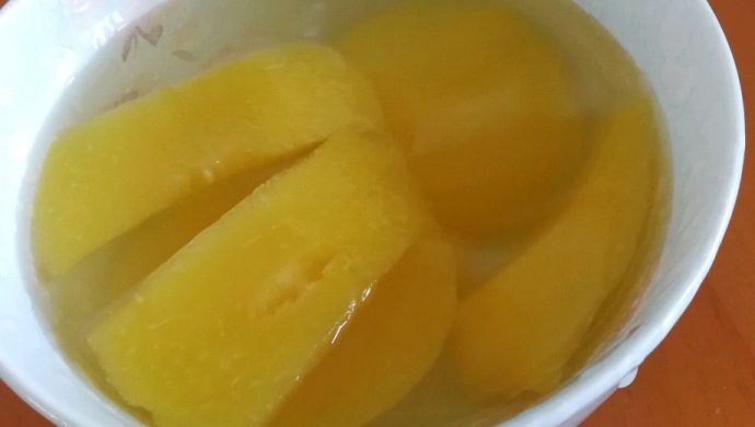 夏日甜汤～汤水黄桃
