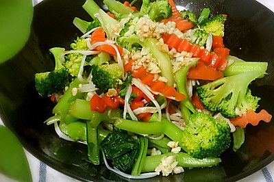 白灼西兰花～教你做快手菜
