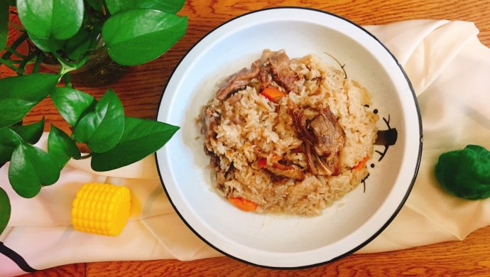 手抓羊肉饭
