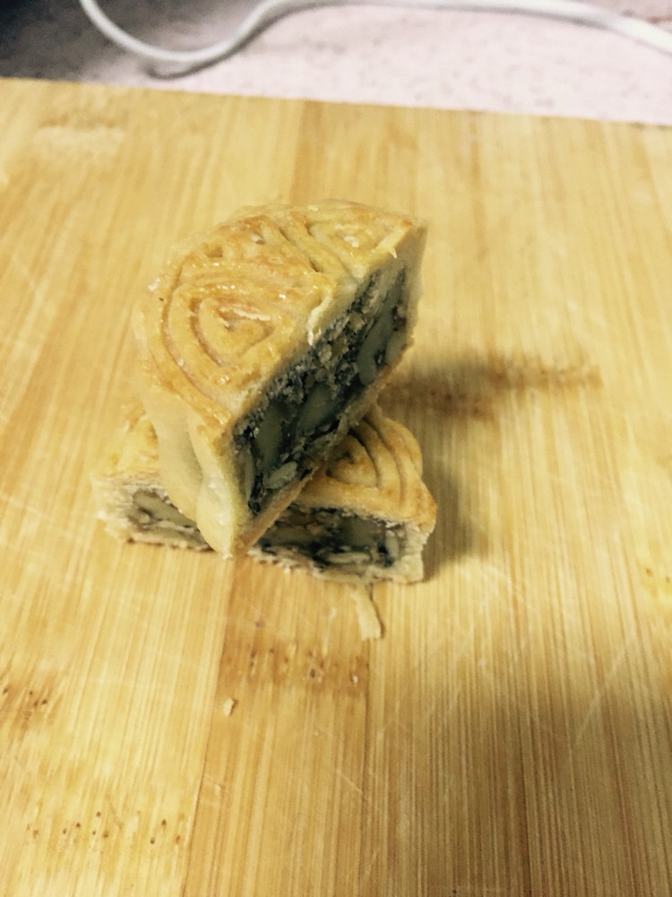 广式五仁月饼（不用转化糖浆）的做法