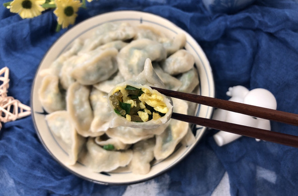 韭菜鸡蛋水饺