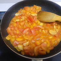 番茄烩金针菇-节后清肠大作战的做法图解6
