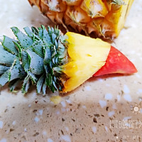清香软糯的五彩菠萝饭的做法图解6