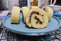 蓝莓果酱葡萄干蛋糕卷的做法