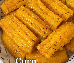 黑松露咸蛋黄烤玉米的做法