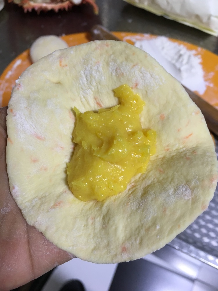 奶黄包的做法图解6