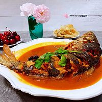 #刘畊宏女孩减脂饮食#酱焖鲤鱼的做法图解12