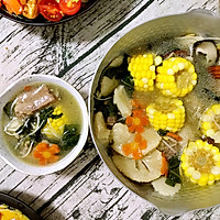 猴头菇鲜味玉米排骨汤的做法图解24
