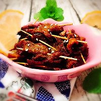 孜然牙签肉的做法图解6
