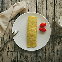 五分钟快手早餐：培根鸡蛋卷饼+ 豆浆的做法图解8