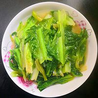 #餐桌上的春日限定#蒜蓉油麦菜～的做法图解3