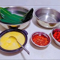 黄米粽子的做法图解3
