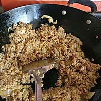 白菜炒饭的做法图解3