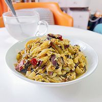 鸡蛋炒茄子，味道比肉香的做法图解5