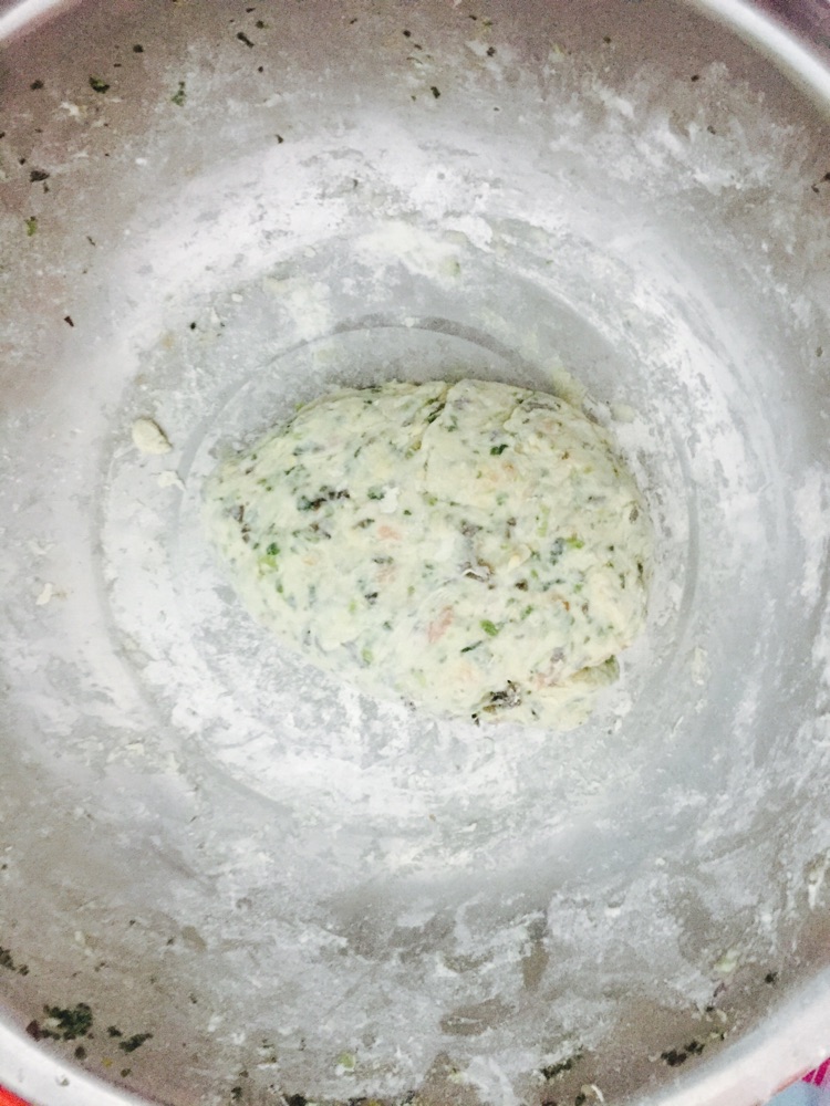 菜饼的做法图解2