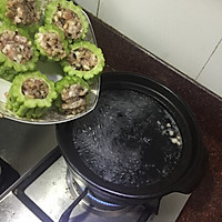 酿苦瓜汤的做法图解5