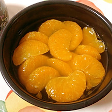 秋天的第一颗橘子——冰糖橘子罐头