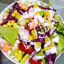 减肥水果蔬菜沙拉
