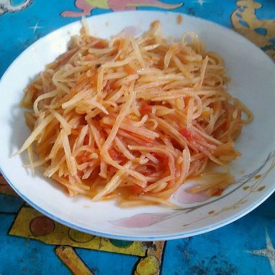 西红柿土豆丝