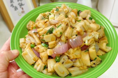 泡椒炒藕丁