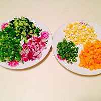杂蔬沙拉#丘比沙拉汁#的做法图解2