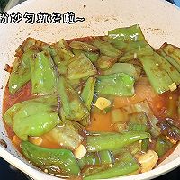 #天猫美味妙妙屋#虎皮青椒的做法图解5