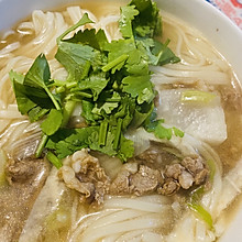 羊肉汆面