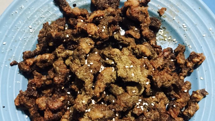 孜然牛肉_看球必备