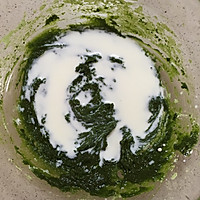 抹茶戚风蛋糕（奇异果夹心）的做法图解4